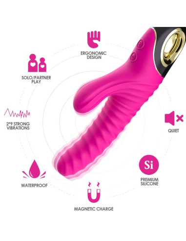 ARMONY - ETERNITY VIBRATOR SILICONE FUCHSIA