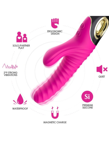 ARMONY - ETERNITY VIBRATOR SILICONE FUCHSIA