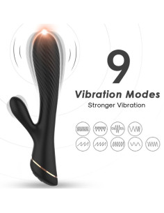 ARMONY - VIBRATOR RABBIT SILICONE BLACK