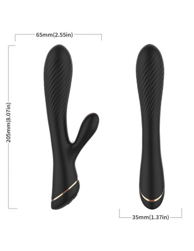 ARMONY - VIBRATOR RABBIT SILICONE BLACK