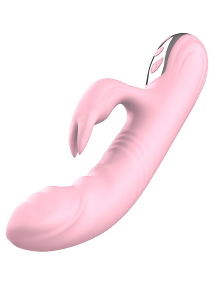 ARMONY - FULLY FINGER RABBIT VIBRATOR PINK HEAT EFFECT