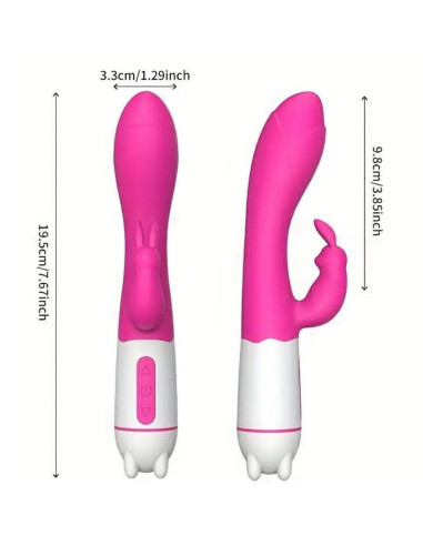 ARMONY - HAPPY VIBRATOR and STIMULATOR RABBIT ROSE