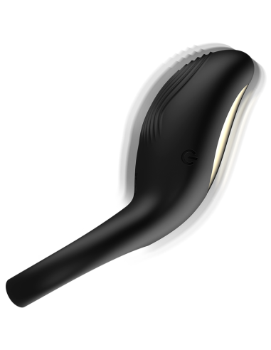 IBIZA - VIBRUOJAMAS ŽIEDAS SU PILNU KONTAKTU NUOTOLINIO VALDYMO PULTELIU