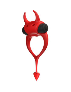 ADRIEN LASTIC - DEVOL COCKRING RED VIBRATOR RING 2