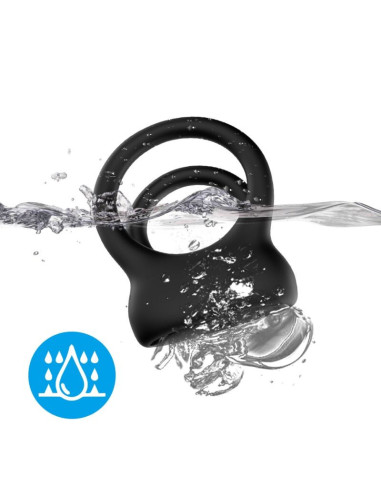 ARMONY - DOUBLE RING VIBRATOR BLACK