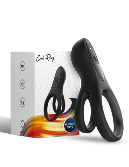 ARMONY - DOUBLE RING VIBRATOR BLACK
