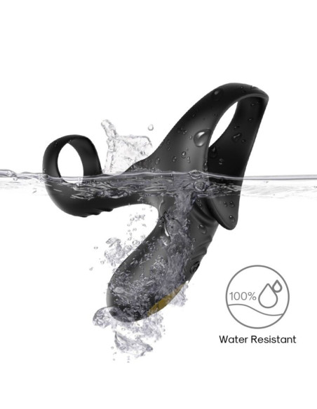 ARMONY - RANGER DOUBLE VIBRATOR RING FOR COUPLES BLACK