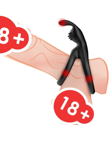 ARMONY - TENSY DOUBLE RABBIT RING BLACK