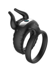 ARMONY - BULLS PASION RING VIBRATOR 10 SPEEDS BLACK
