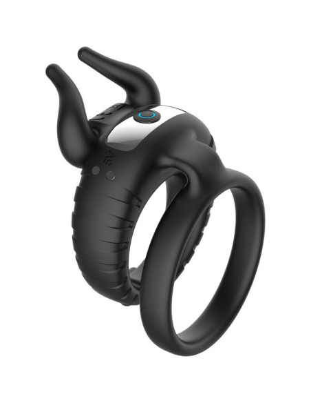 ARMONY - BULLS PASION RING VIBRATOR 10 SPEEDS BLACK
