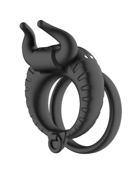 ARMONY - BULLS PASION RING VIBRATOR 10 SPEEDS BLACK