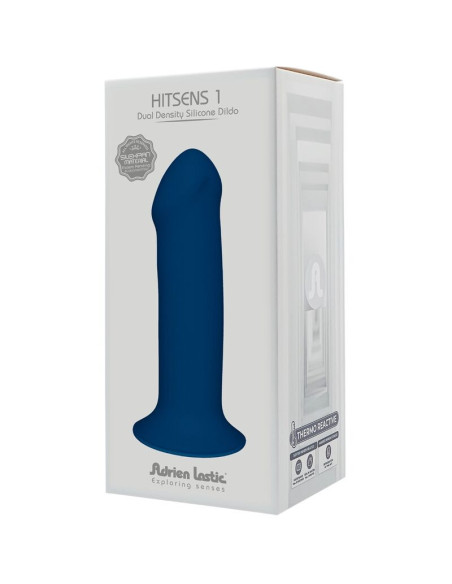 ADRIEN LASTIC - HITSENS 1 SILICONE DILDO BLUE