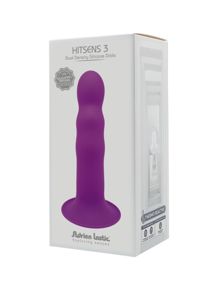 ADRIEN LASTIC - HITSENS 3 SILICONE DILDO VIOLET