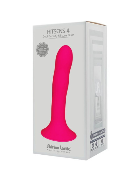 ADRIEN LASTIC - HITSENS 4 silikoninis dildo fuksijos spalvos