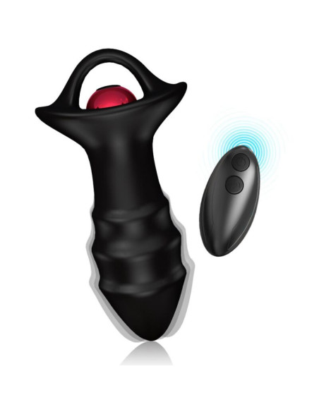 ARMONY - KYLIN FINGER VIBRATOR and ANAL PLUG REMOTE CONTROL BLACK