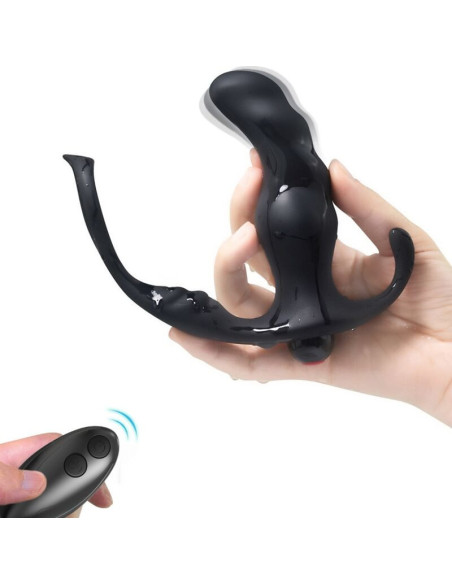 ARMONY - KNIGHT VIBRATOR ANAL PROSTATE and RING REMOTE CONTROL BLACK