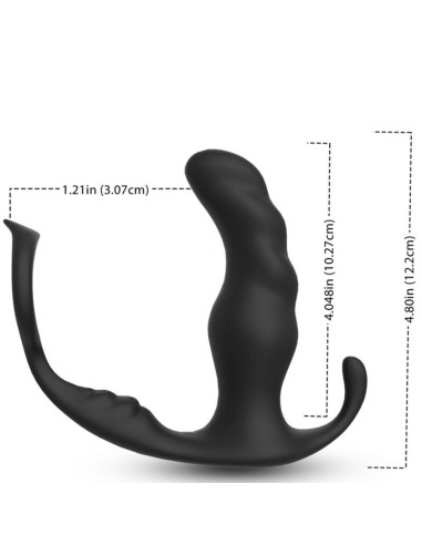 ARMONY - KNIGHT VIBRATOR ANAL PROSTATE and RING REMOTE CONTROL BLACK