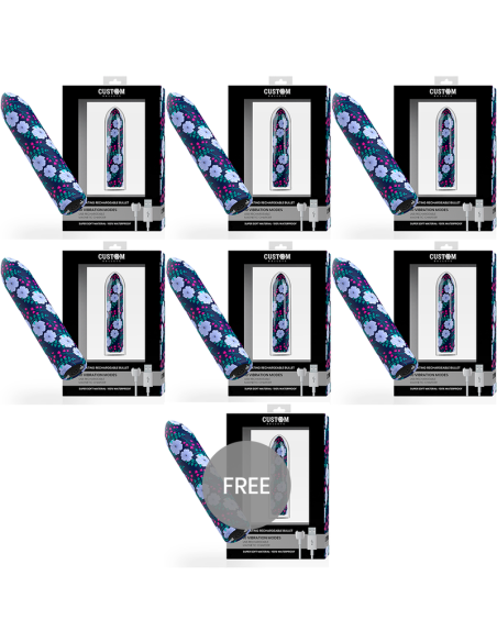 CUSTOM BULLETS - SPRING MAGNETIC 10 INTENSITIES 6 1 FREE