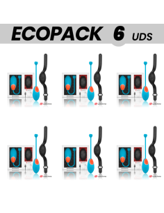 ECOPACK 6 VIENETAI - WEARWATCH EGG NUOTOLINIO VALDYMO TECHNOLOGIJA WATCHME MĖLYNA - JET