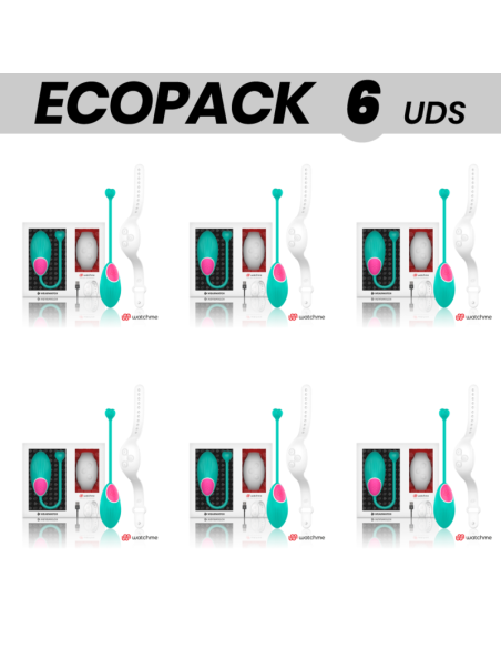 ECOPACK 6 VIENETAI - WEARWATCH EGG NUOTOLINIO VALDYMO TECHNOLOGIJA WATCHME JŪROS VANDUO - SNOW