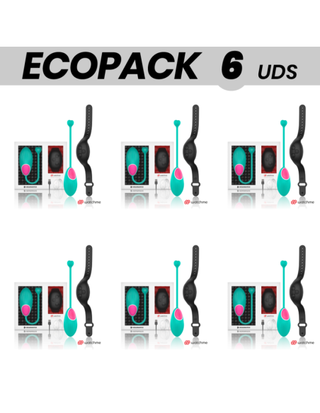 ECOPACK 6 UNITS - WEARWATCH EGG REMOTE CONTROL WATCHME TECHNOLOGY SEAWATER - JET