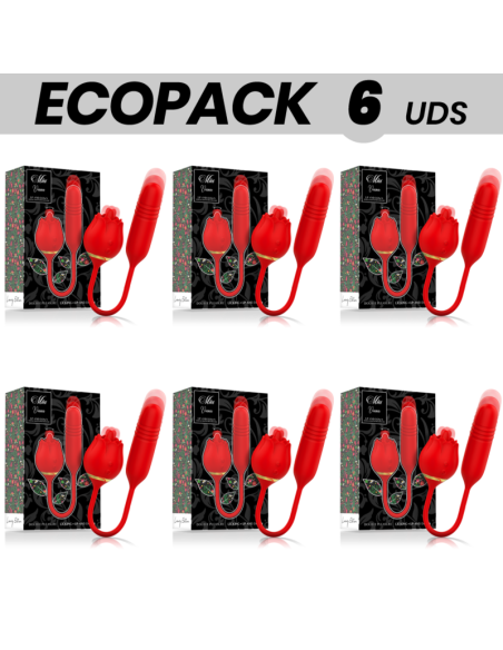 ECOPACK 6 VIENETAI - MIA VIENNA DVIGUBAS MALONUMAS LAŽYMAS AUKŠTYN IR ŽEMYN