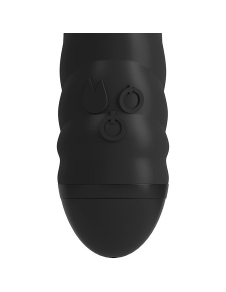ADRIEN LASTIC - TWISTER VIBRATOR AND ROTATOR MASSAGER RABBIT BLACK