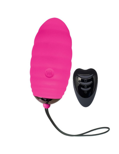ADRIEN LASTIC - OCEAN BREEZE 2.0 RECHARGEABLE VIBRATING EGG REMOTE CONTROL PINK