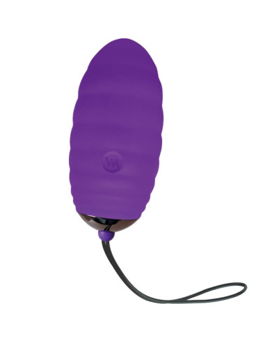 ADRIEN LASTIC - OCEAN BREEZE 2.0 RECHARGEABLE VIBRATING EGG REMOTE CONTROL VIOLET