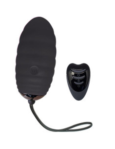ADRIEN LASTIC - OCEAN BREEZE 2.0 RECHARGEABLE VIBRATING EGG REMOTE CONTROL BLACK