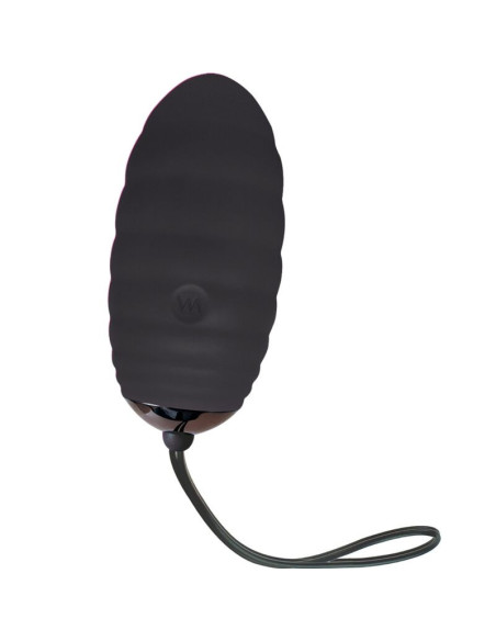 ADRIEN LASTIC - OCEAN BREEZE 2.0 RECHARGEABLE VIBRATING EGG REMOTE CONTROL BLACK