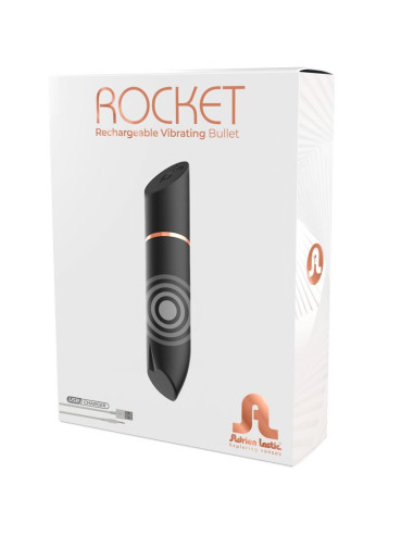 ADRIEN LASTIC - ROCKET BLACK RECHARGEABLE BULLET