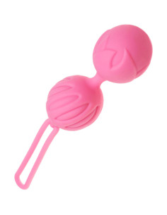 ADRIEN LASTIC - GEISHA LASTIC SILICONE BALLS SIZE S PINK
