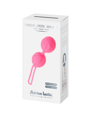 ADRIEN LASTIC - GEISHA LASTIC SILICONE BALLS SIZE S PINK