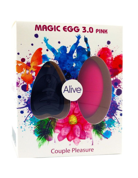 ALIVE - MAGIC EGG 3.0 VIBRATING EGG REMOTE CONTROL PINK