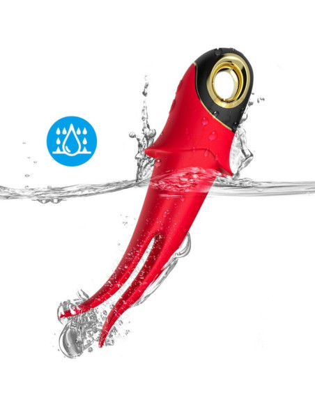 ARMONY - SHADOW VIBRATOR DOUBLE-HEAD TEASING RED