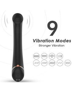ARMONY - VIBRATOR FALT HEAD SILICONE BLACK