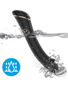 ARMONY - VIBRATOR FALT HEAD SILICONE BLACK 2