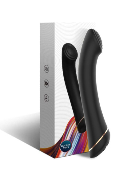 ARMONY - VIBRATOR FALT HEAD SILICONE BLACK