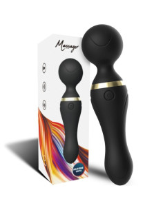ARMONY - FREEZA MASSAGER and VIBRATOR SUPER FLEXIBLE HEAD BLACK