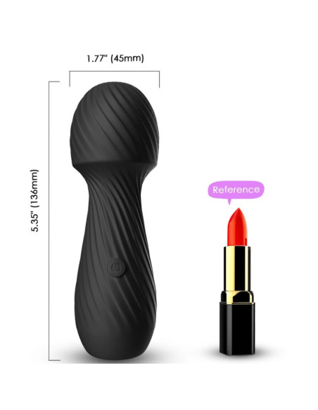 ARMONY - DAZZLE MASSAGER and VIBRATOR SMALL BLACK