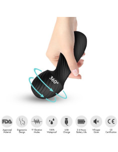 ARMONY - DAZZLE MASSAGER and VIBRATOR SMALL BLACK 2