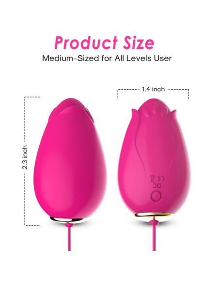 ARMONY - MANDALA EGG VIBRATOR G-SPOT REMOTE CONTROL FUCHSIA
