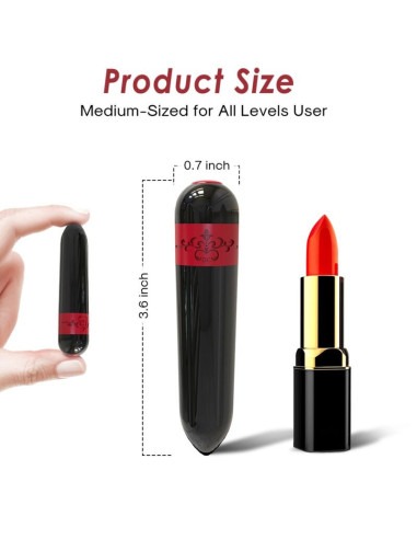 ARMONY - ROCKET VIBRATOR BULLET BLACK