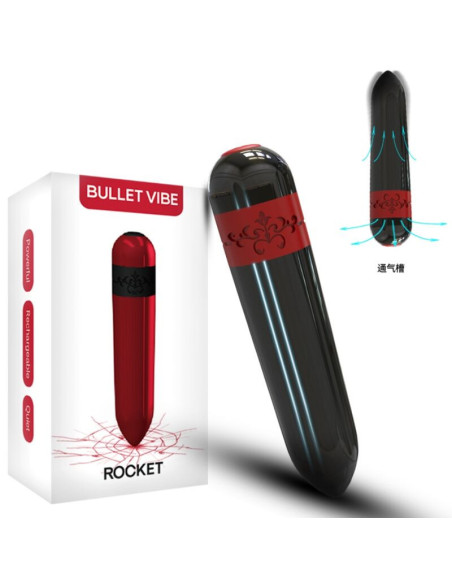 ARMONY - ROCKET VIBRATOR BULLET BLACK