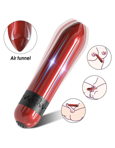 ARMONY - RAKETINIS VIBRATORIUS KULKA SU NUOTOLINIU VALDYMU, FUKSIJOS SPALVOS