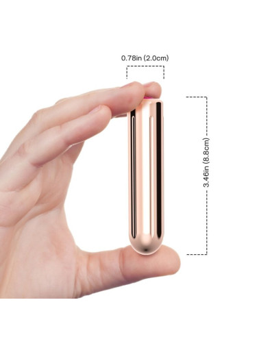 ARMONY - WARHEAD VIBRATOR BULLET REMOTE CONTROL GOLDEN 2 CM X 8.8 CM