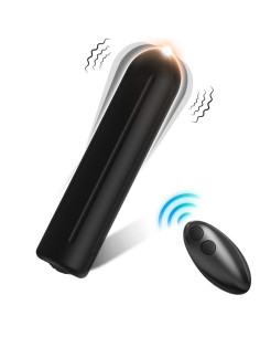 ARMONY - WARHEAD VIBRATOR BULLET REMOTE CONTROL BLACK 2 CM X 8.8 CM