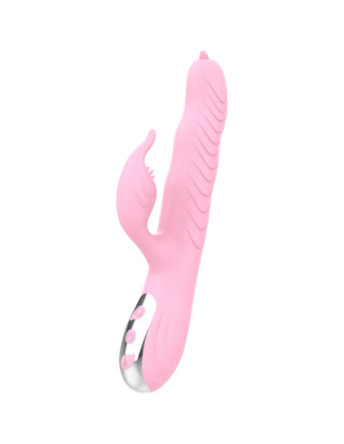 ARMONY - MARCIA VIBRATOR and THRUSTING DOUBLE TONGUE HEAT EFFECT PINK