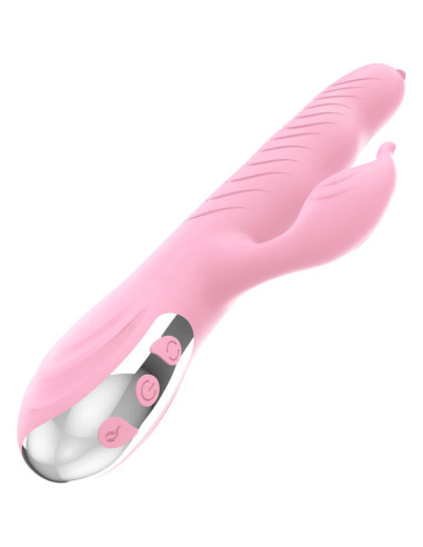 ARMONY - MARCIA VIBRATOR and THRUSTING DOUBLE TONGUE HEAT EFFECT PINK